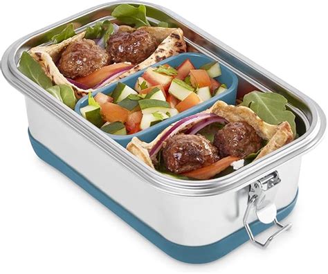 dash the fit cook x stainless steel lunch box|DASH The Fit Cook x Stainless Steel Lunch Box .